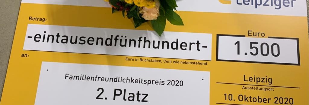 2020 10 10 Familienfreundlichkeitspreis MAQAM - Mütterzentrum e.V. Leipzig